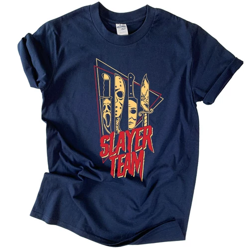 Slayer Team férfi póló (éjkék)