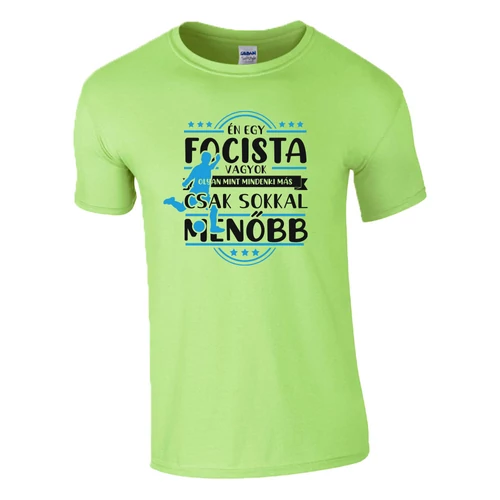 Én egy focista vagyok póló (Menta)