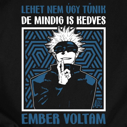 Lehet nem úgy tűnik női póló (B_Fekete)