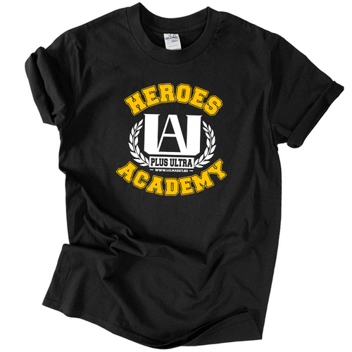Heroes Academy póló (Fekete)