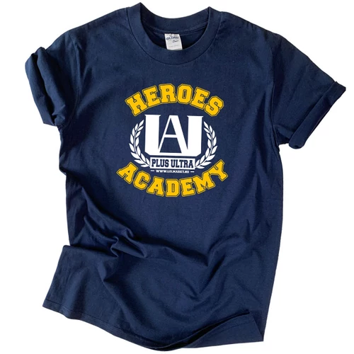 Heroes Academy póló (Sötétkék)
