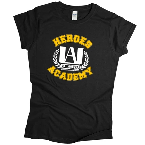 Heroes Academy női póló (Fekete)
