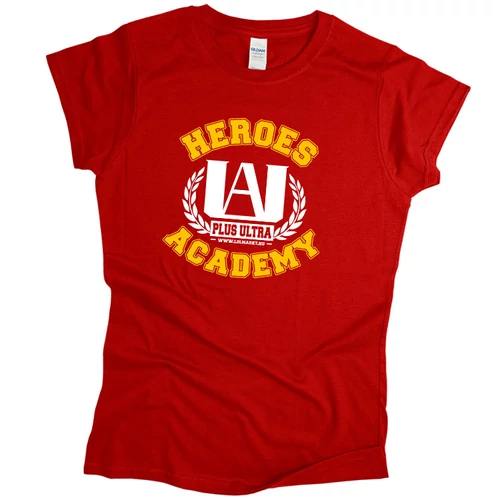 Heroes Academy női póló (Piros)