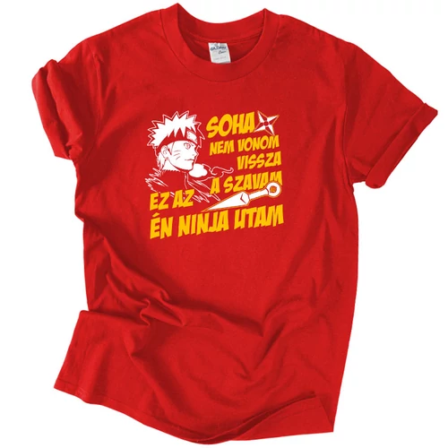 Ez az én ninja utam póló (Piros)