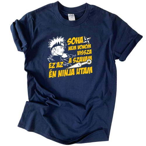 Ez az én ninja utam póló (Sötétkék)