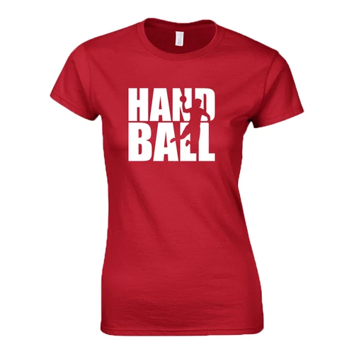 Handball női póló (Piros)