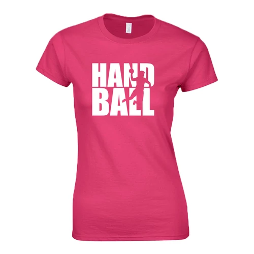 Handball női póló (Rózsaszín)