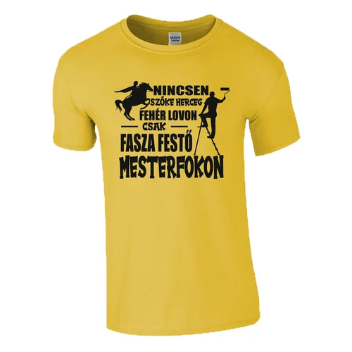 Fasza Festő póló (Citrom)