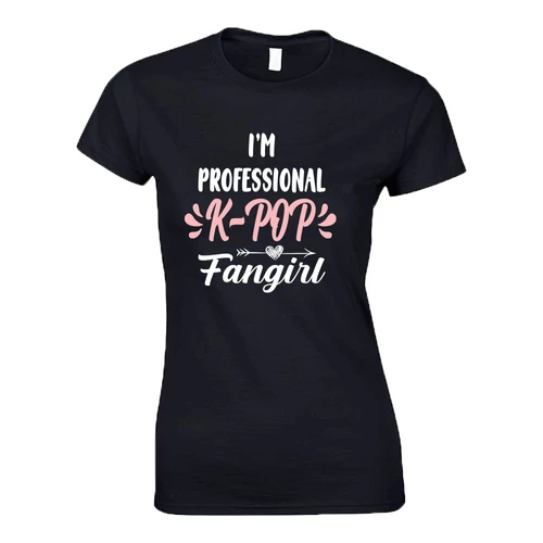 Professional fangirl női póló (K-POP))