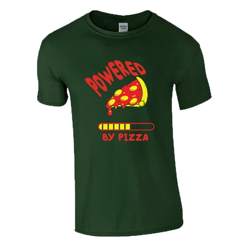 Pizza póló (Sötétzöld