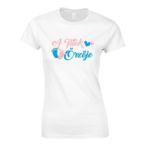 A titok őrzője női póló (Fehér)