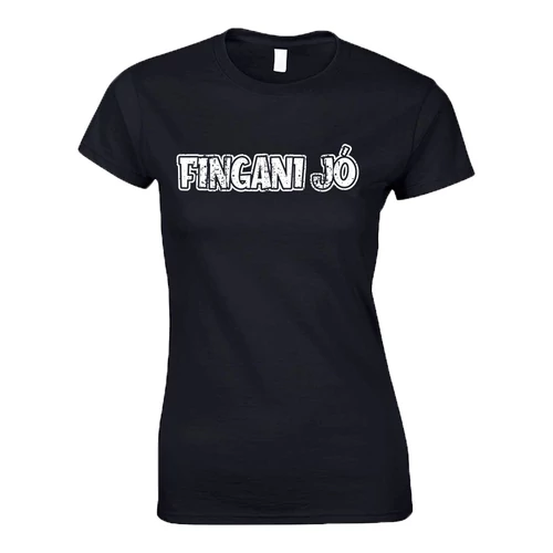Fingani jó női póló (Fekete)