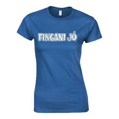 Fingani jó női póló (Királykék)