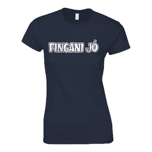 Fingani jó női póló (Sötétkék)