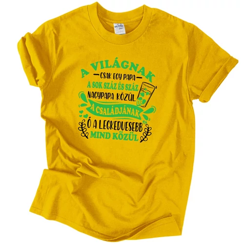 A világnak csak egy papa póló (Citrom)