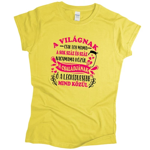 A világnak csak egy mama póló (Citrom)