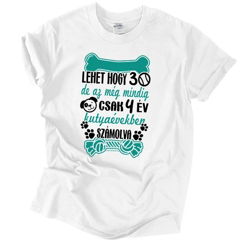 Lehet hogy 30 póló (Fehér)