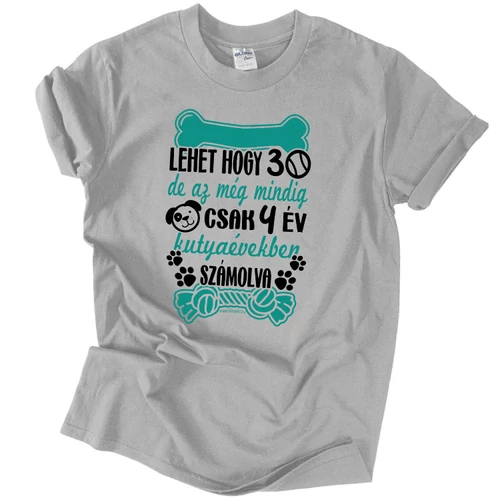 Lehet hogy 30 póló (Szürke)