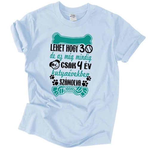 Lehet hogy 30 póló  (Világoskék)