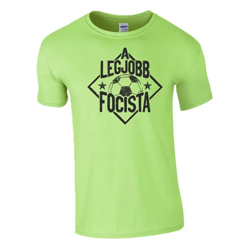 A legjobb focista Férfi póló (menta)