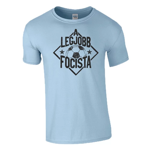 A legjobb focista Férfi póló (világoskék)