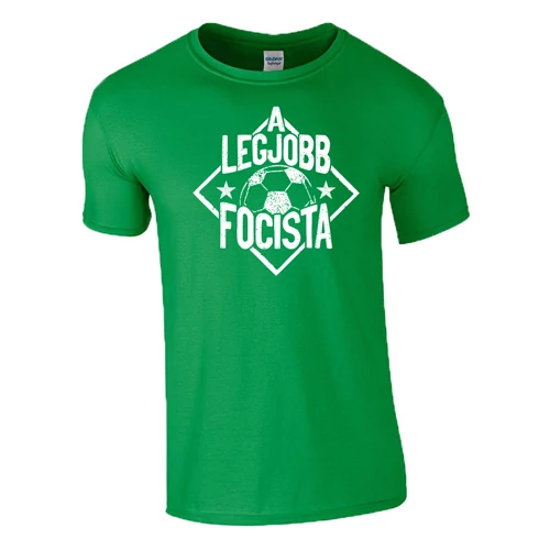 A legjobb focista Férfi póló (zöld)