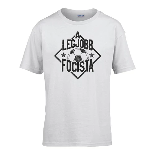 A legjobb focista gyerek póló (Fehér)
