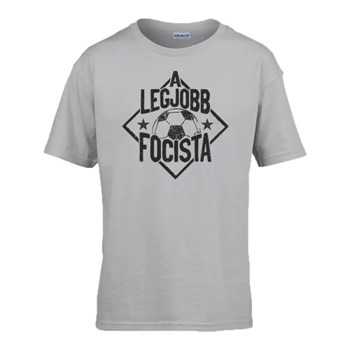 A legjobb focista gyerek póló (Szürke)