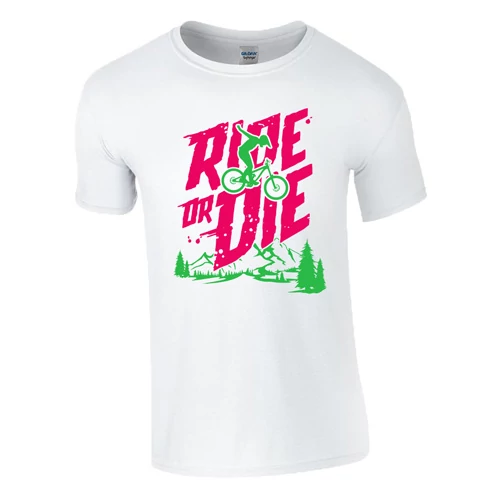 Ride Or Die férfi póló (Fehér)