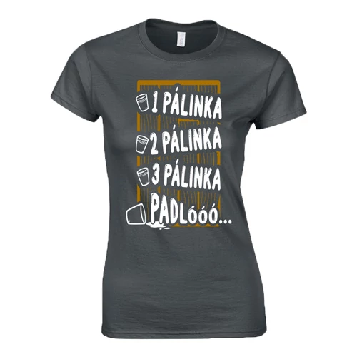 Pálina-padló női póló  (Grafit)