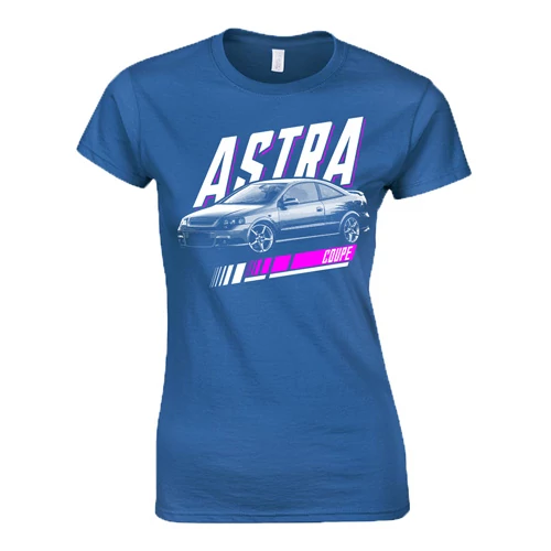 G Astra Coupe Női póló (királykék)