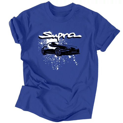 SUPRA SPLASH férfi póló (Királykék)