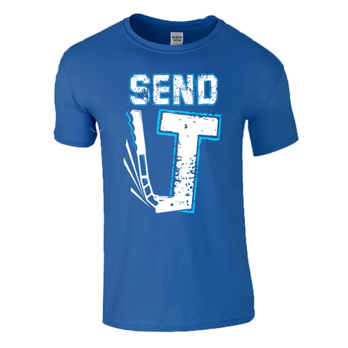 SEND IT KÉZIFÉK póló (királykék)