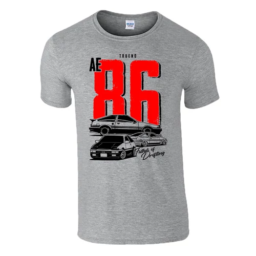 TRUENO AE 86 férfi póló (szürke)