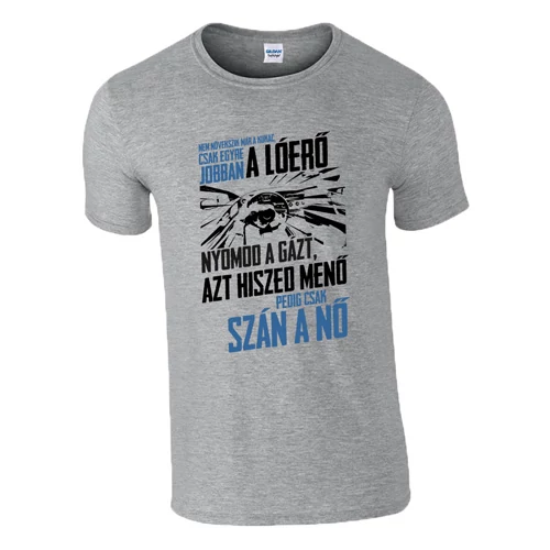 Az irodalom visszavág az M7-esen is póló (Szürke)