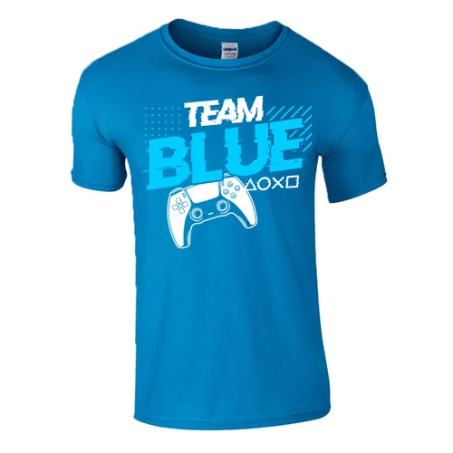 TEAM BLUE PS férfi  póló (zafír)