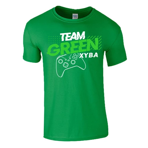 TEAM GREEN XBOX férfi  póló (zöld)