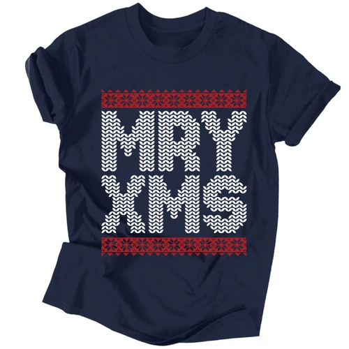 MRY XMS (RUN DMC)férfi póló (sötétkék)