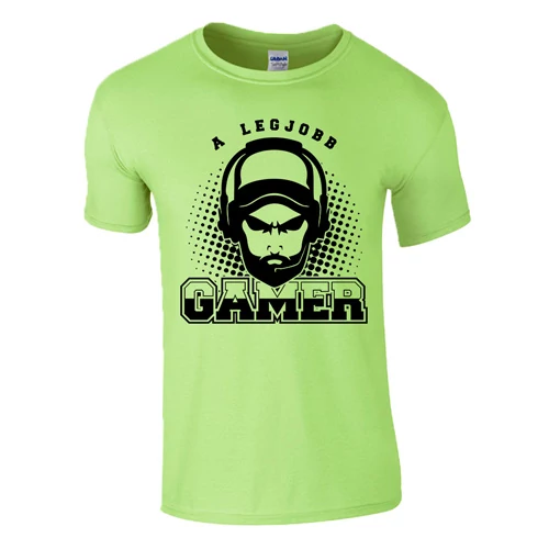 LEGJOBB GAMER férfi póló (menta)