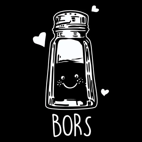 Só és Bors páros póló férfi