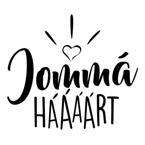 Jommá Hááárt páros póló női
