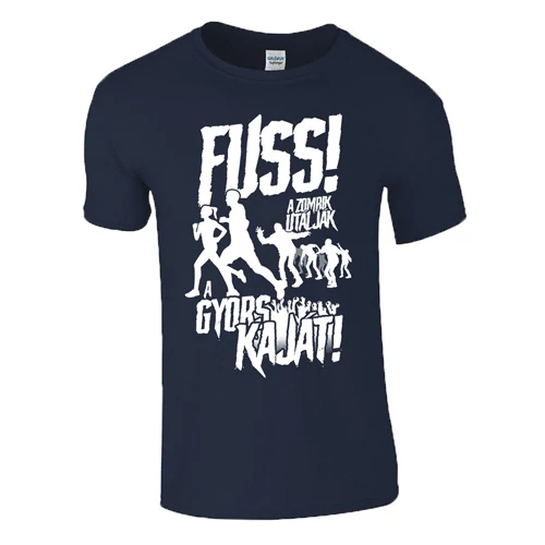 FUSS - ZOMBIK póló (sötétkék)