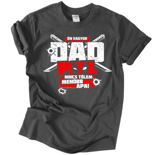 DAD POOL póló (grafit)