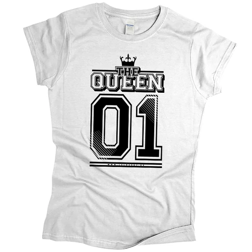 QUEEN 01 (RD) férfi póló (fehér)