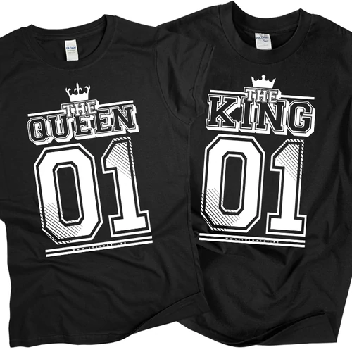 King & Queen páros szett (RD) (fekete)