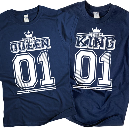 King & Queen páros szett (RD) (navy)