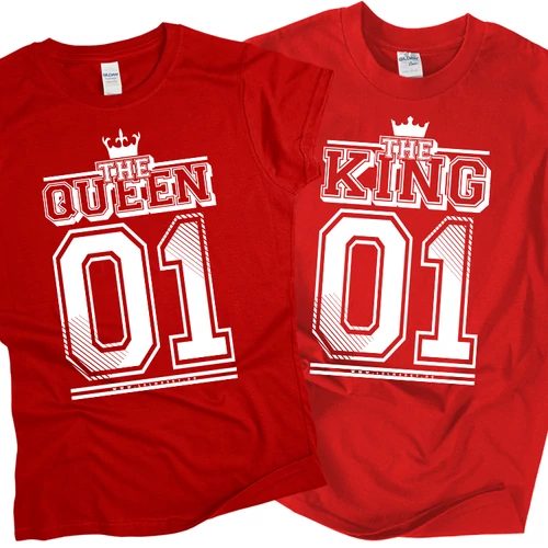 King & Queen páros szett (RD) (piros)