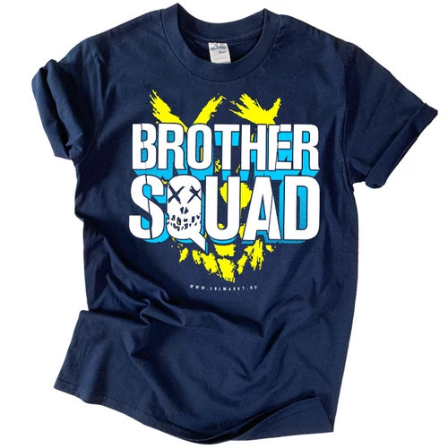 Brother Squad - férfi póló (sötétkék)