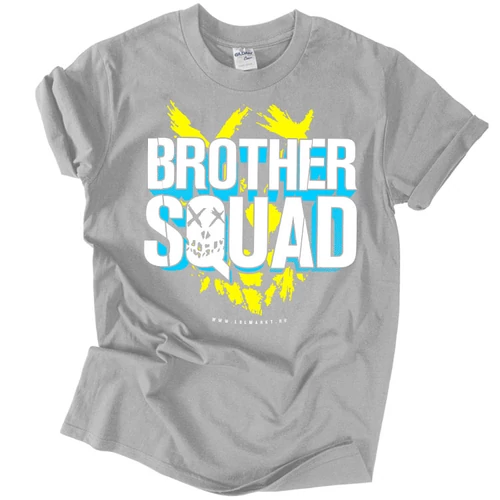 Brother Squad - férfi póló (szürke)