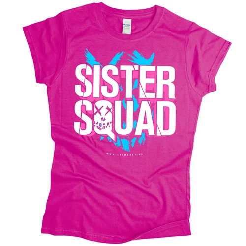 Sister Squad - női póló (rózsaszín)
